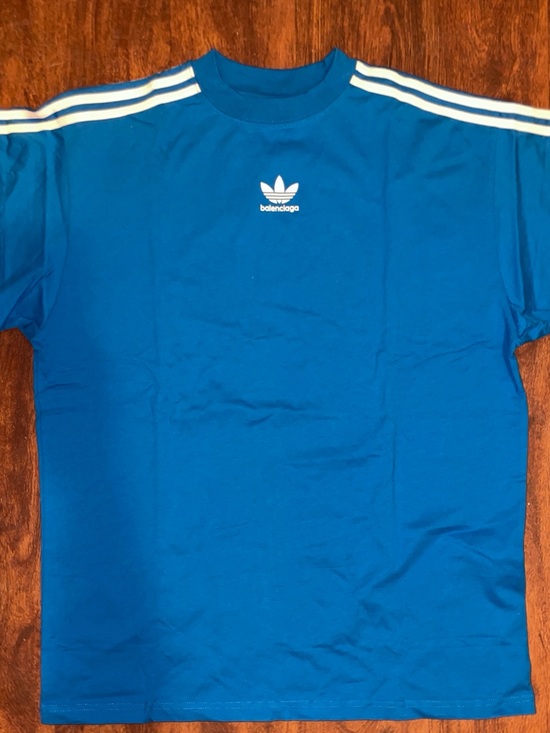 Balenciaga Other - Balenciaga & Adidas Oversized T-Shirt in Blue Size XL